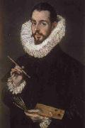 El Greco Portrait of Jorge Manuel Theotocopoulos oil painting picture wholesale